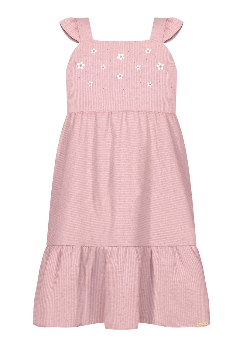 Vestido Alakazoo Florzinha E Strass