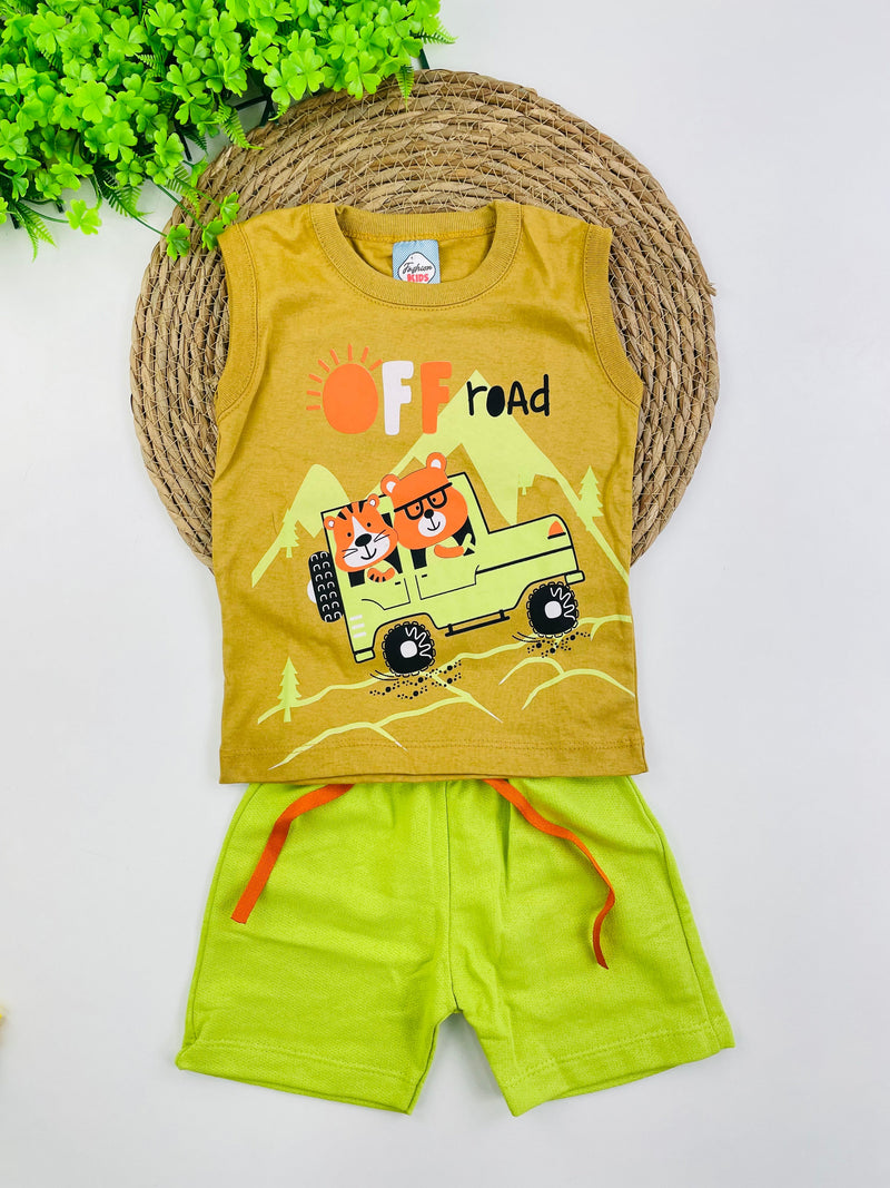 Conjunto Masculino Fashion Kids Off Road