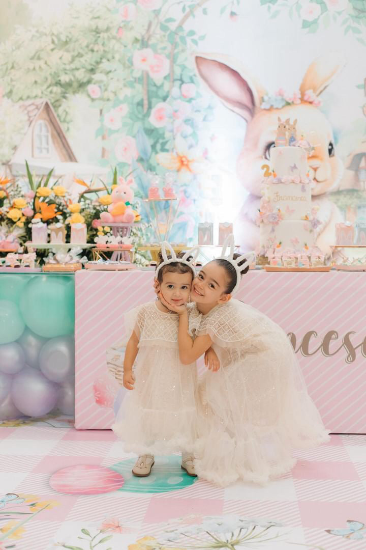 Vestido Infantil Brilhoso  Babadinhos