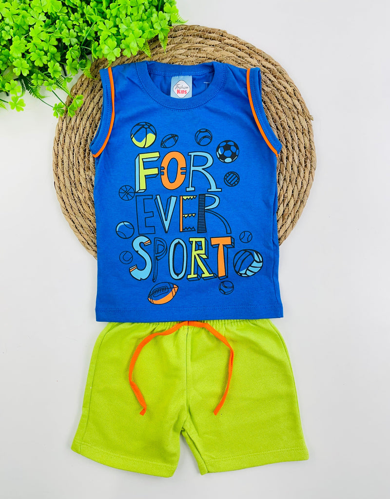 Conjunto Masculino Fashion Kids Forever Sport