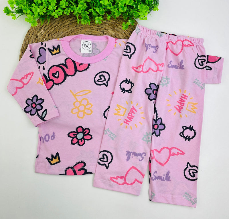 Pijama Manga Longa Mafessoni Love