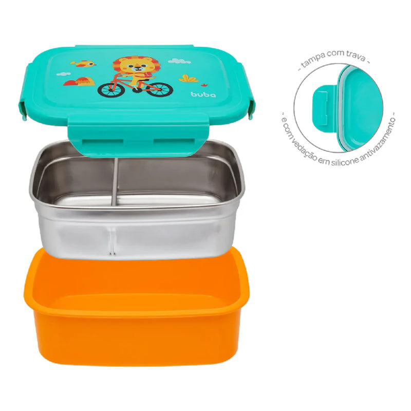 Bentô Box Buba Zoo 600 Ml