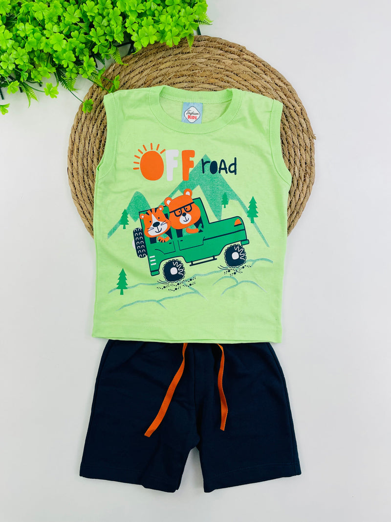 Conjunto Masculino Fashion Kids Off Road