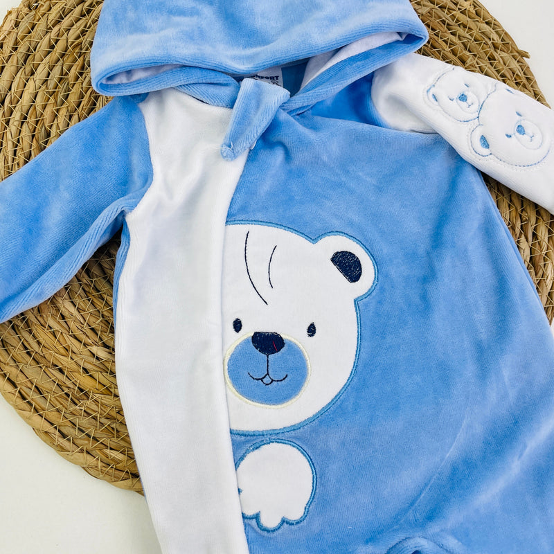 Macacão Longo Curioso Urso Plush