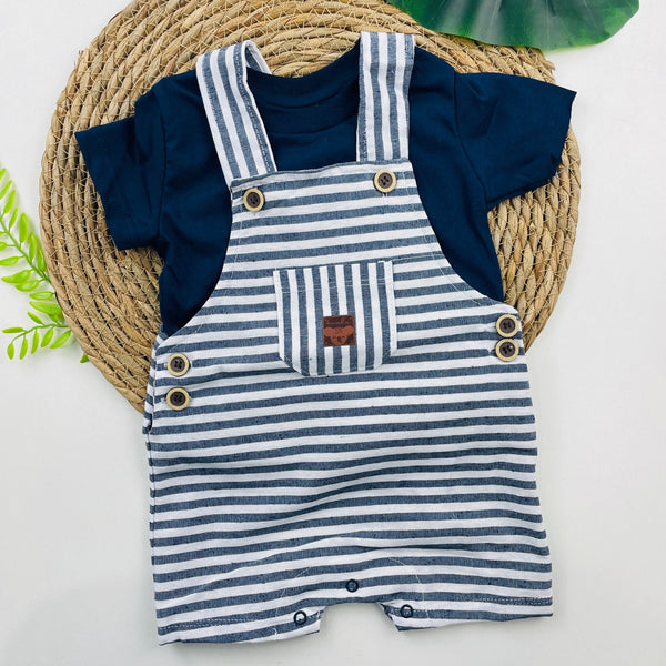 Conjunto Kiko e Kika Listrado