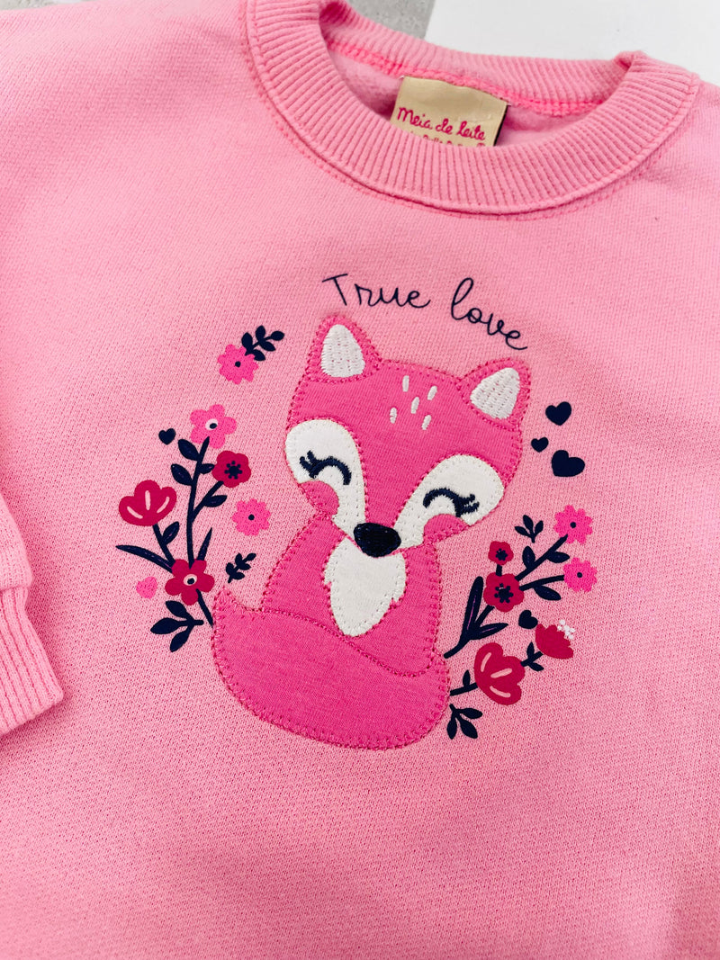 Conjunto Meia De Leite True Love