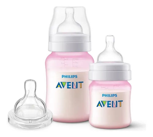 Kit Duplo Mamadeiras Avent Anti-Colic