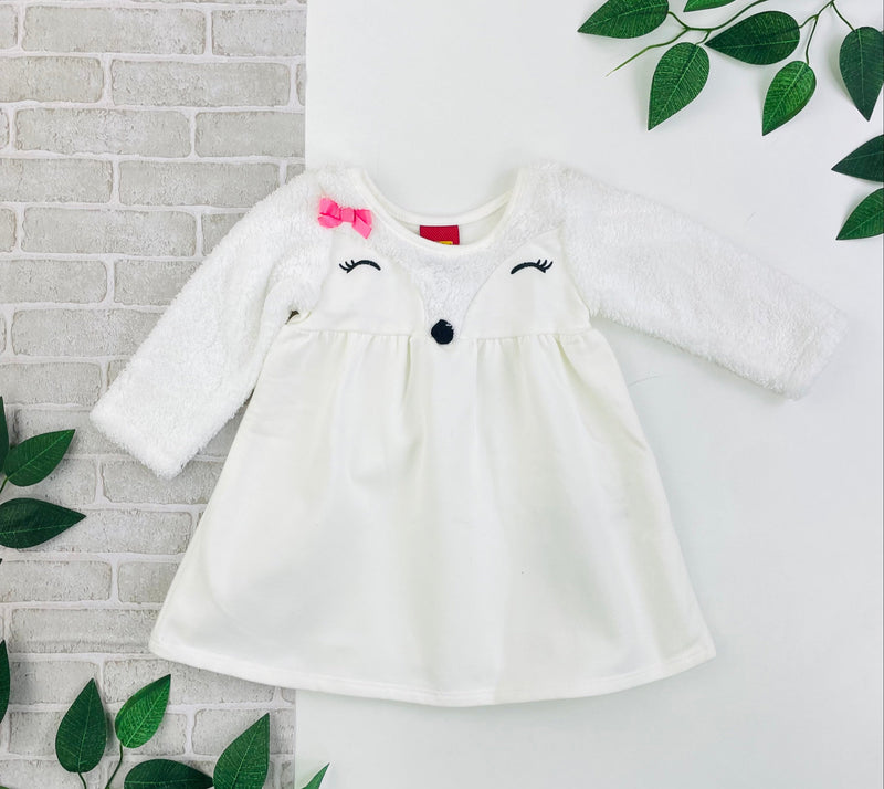 Vestido Manga Longa Kyly Raposa