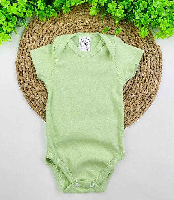 Body Meia Manga Mafessoni Suedine Verde