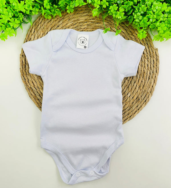 Body Meia Manga Mafessoni Suedine Branco