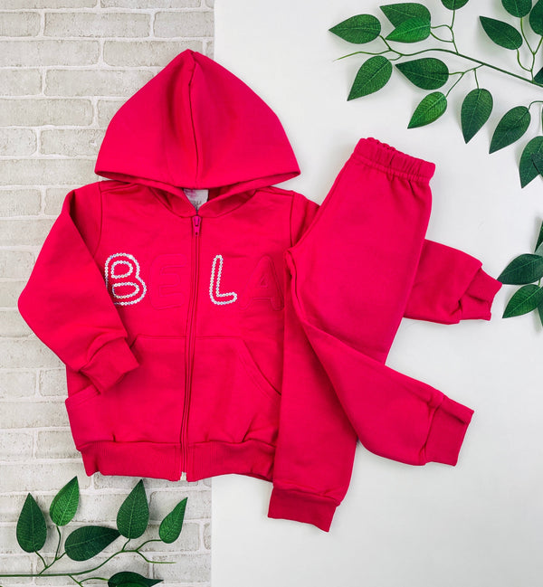 Conjunto Pulla Bulla Bella Com Capuz