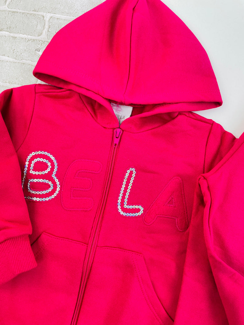 Conjunto Pulla Bulla Bella Com Capuz