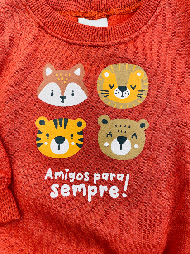 Conjunto Pulla Bulla Amigos Para Sempre