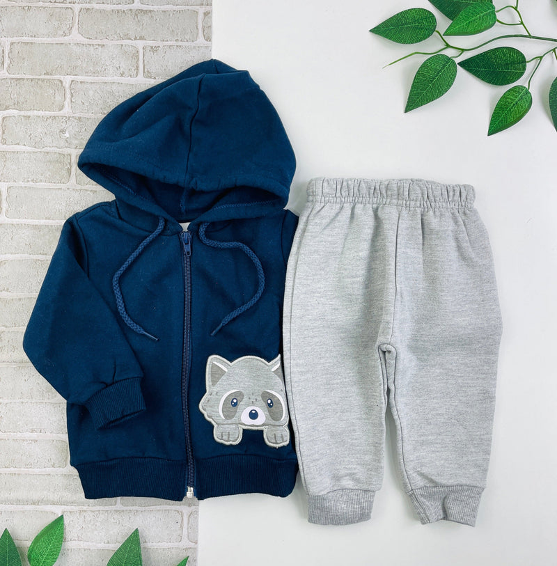 Conjunto Pulla Bulla Raposa Com Capuz