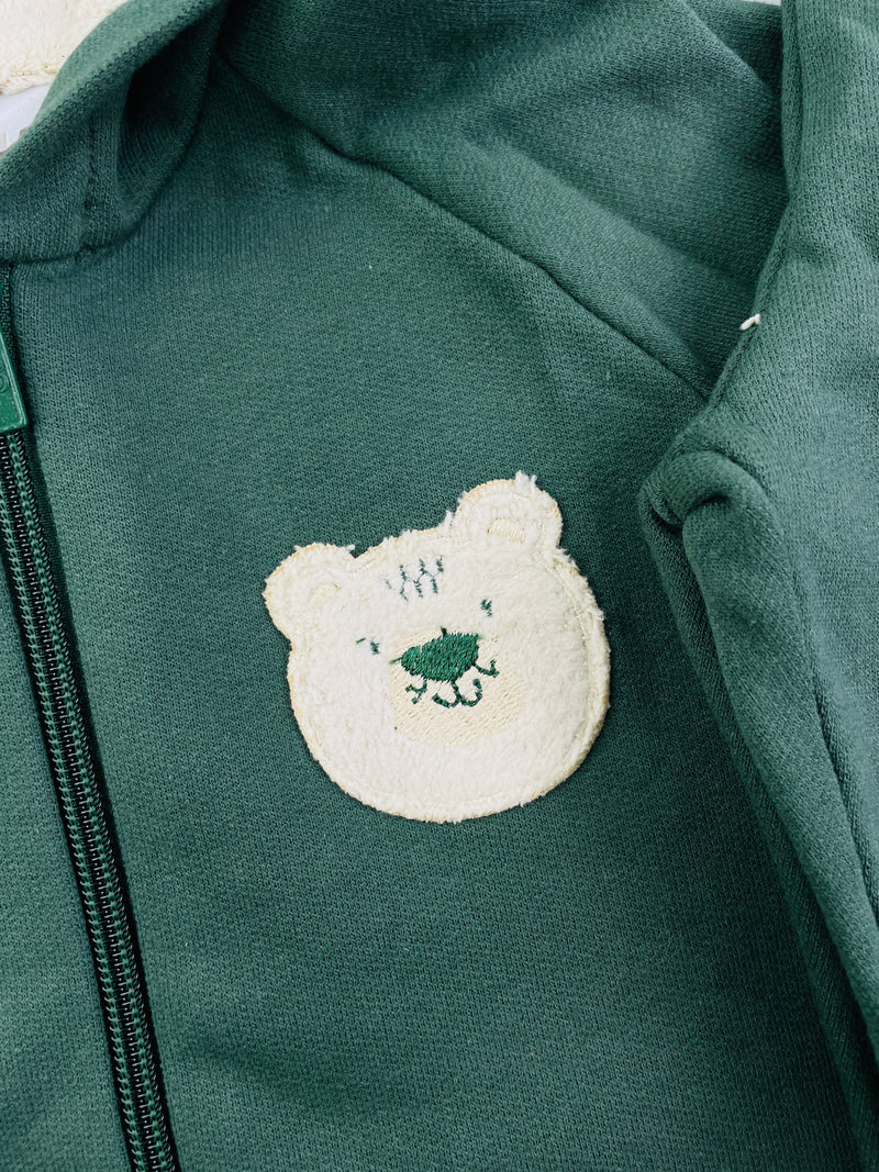 Conjunto Pulla Bulla Urso Listras Com Capuz