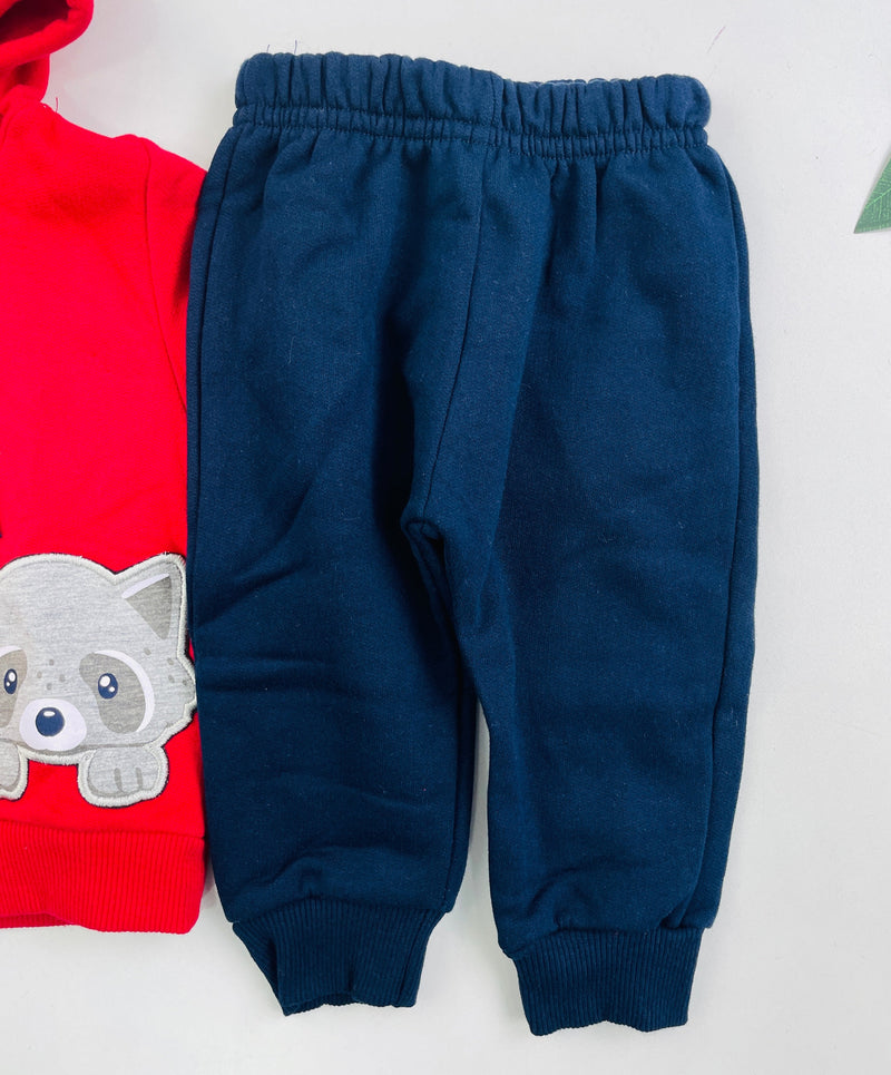 Conjunto Pulla Bulla Raposa Com Capuz