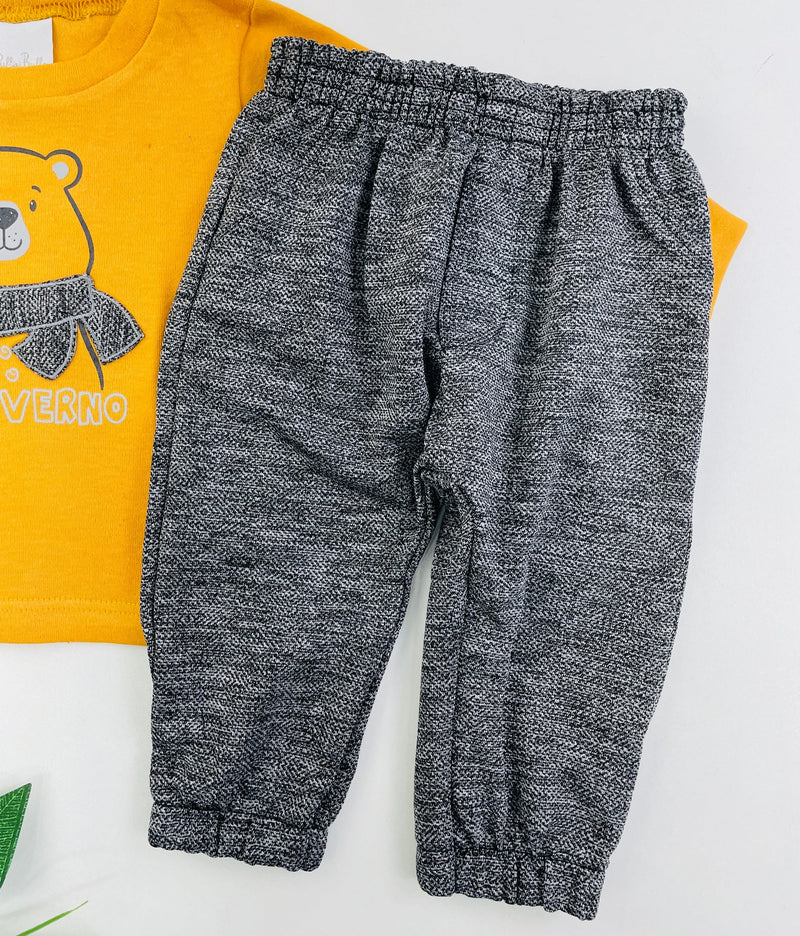 Conjunto Pulla Bulla Pronto Para O Inverno