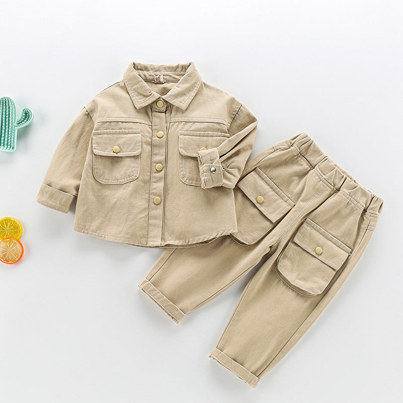 Conjunto Infantil Masculino Jeans Bolsinhos