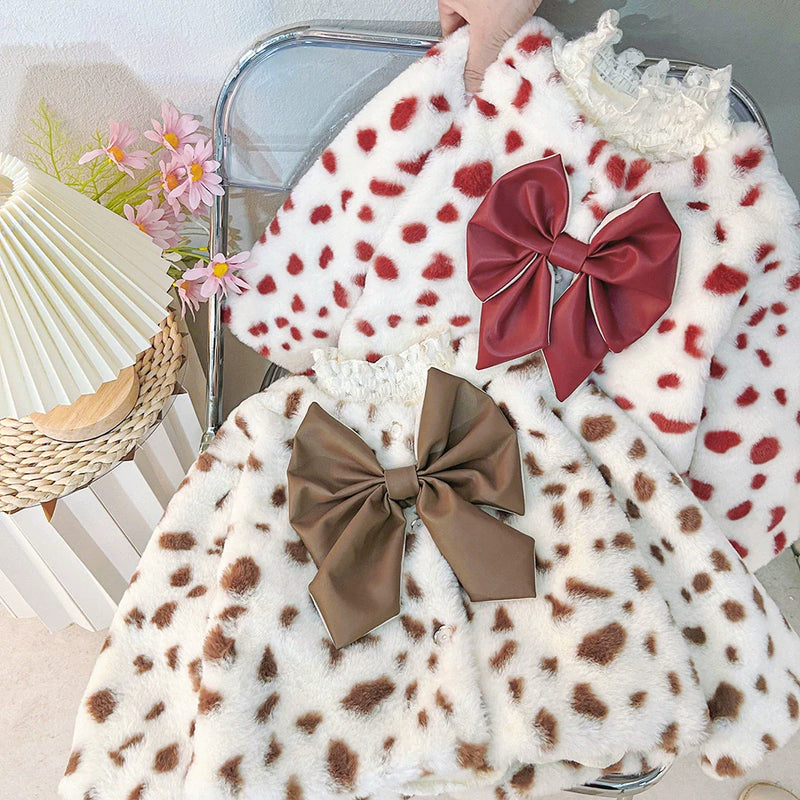 Casaco Infantil Plush Lacinho