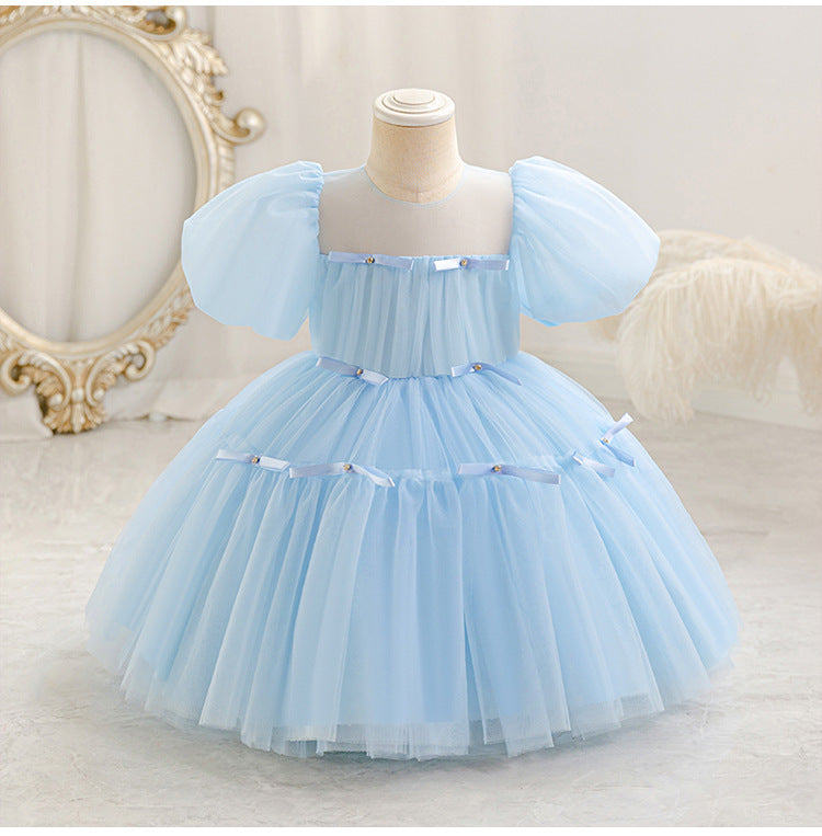 Vestido de Festa Mini Lacinhos