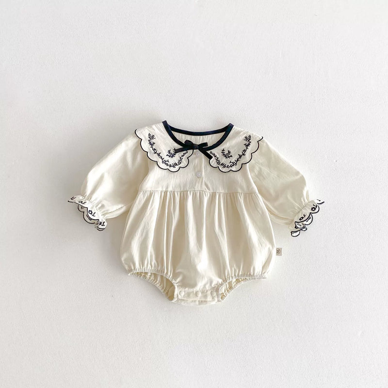 Body Infantil Feminino Bordadinho
