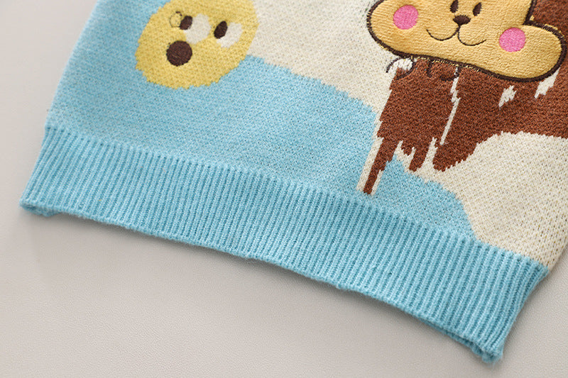 Conjunto Infantil Masculino 3 Peças Bichinhos