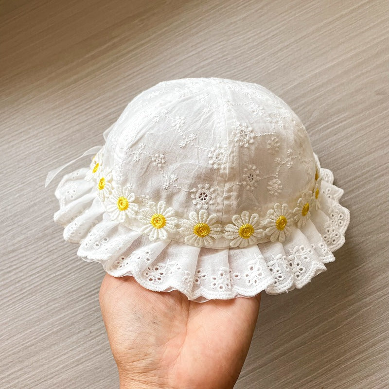 Chapéu Infantil Rendado Feminino