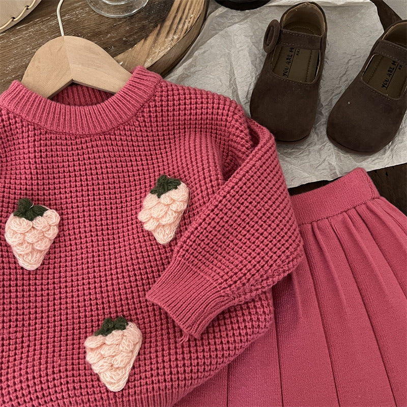 Conjunto Infantil Feminino Moranguinhos