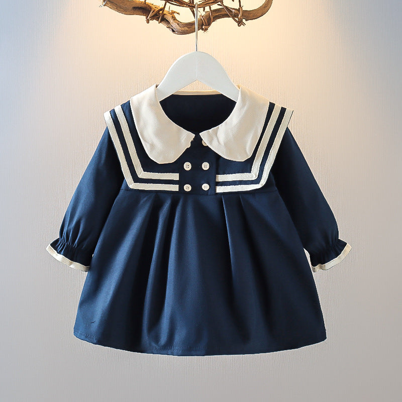 Vestido Infantil Golinha Botões
