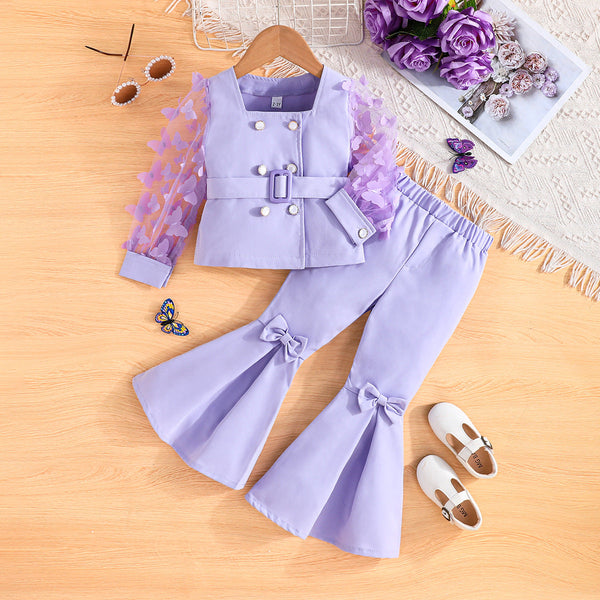 Conjunto Infantil Feminino Borboletinhas
