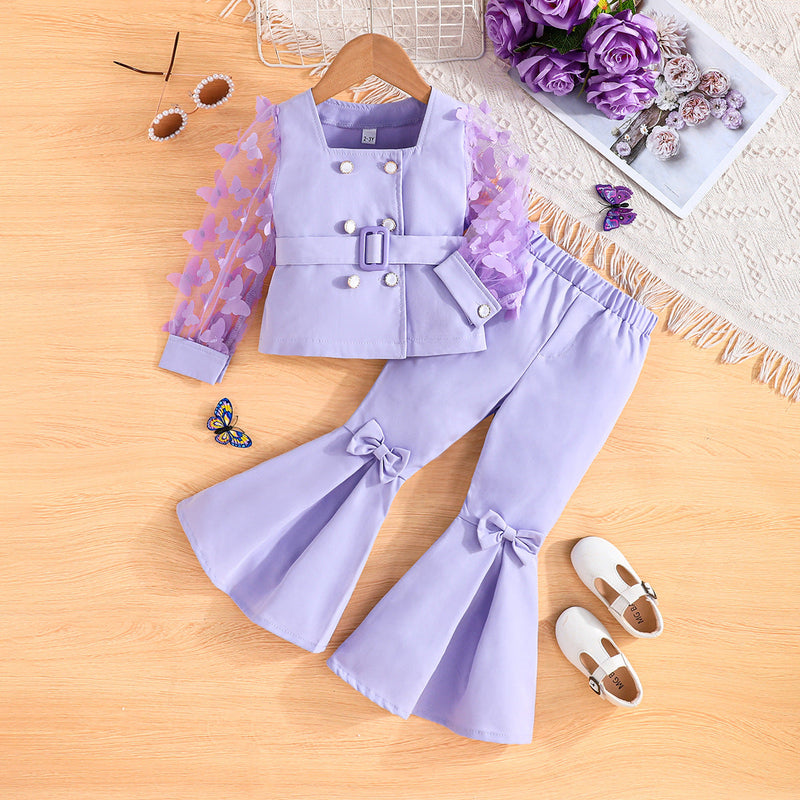 Conjunto Infantil Feminino Borboletinhas