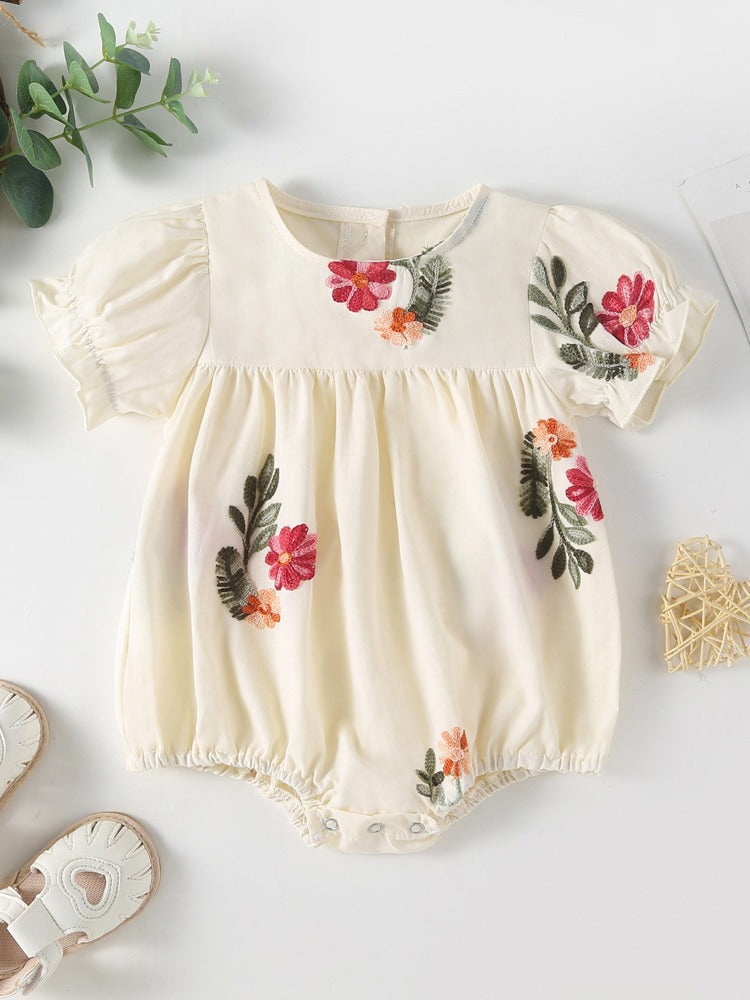 Body/ Conjunto Infantil Floral