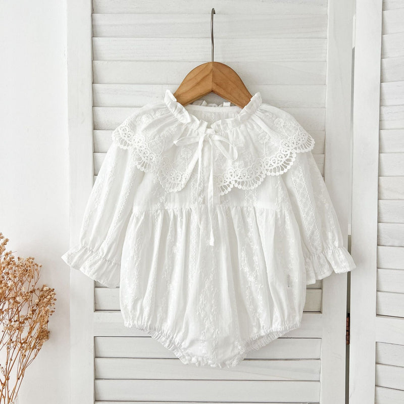 Body Infantil Feminino Gola Rendinha