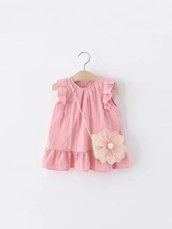 Vestido Infantil Verão Orelhinhas