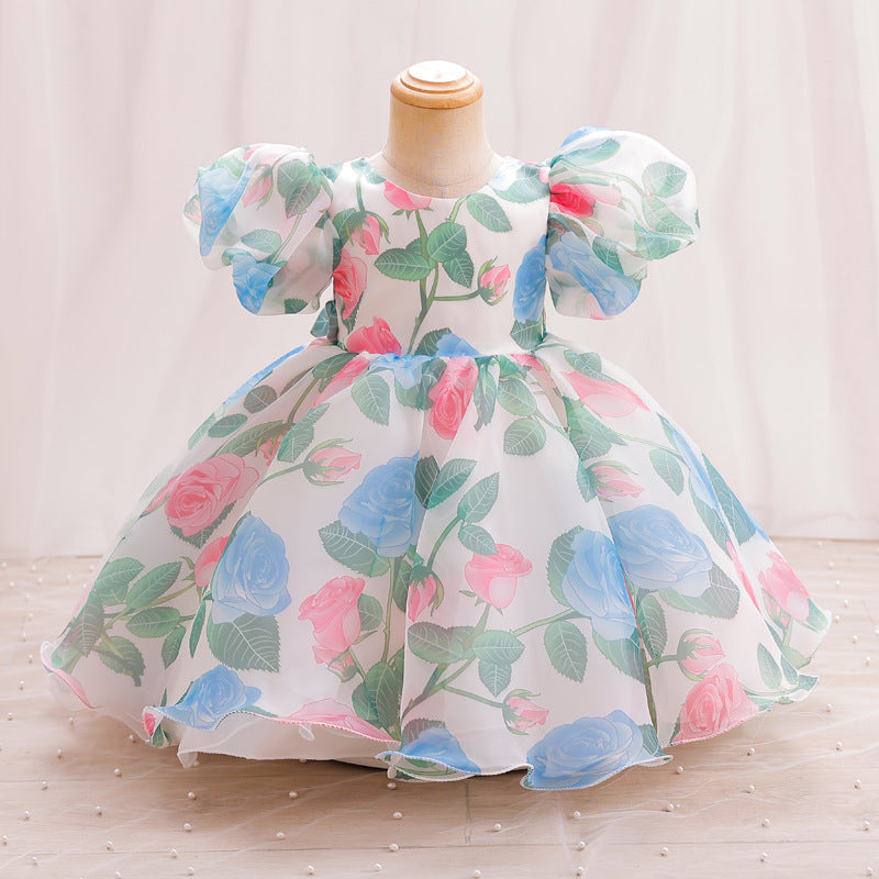 Vestido Infantil Floral