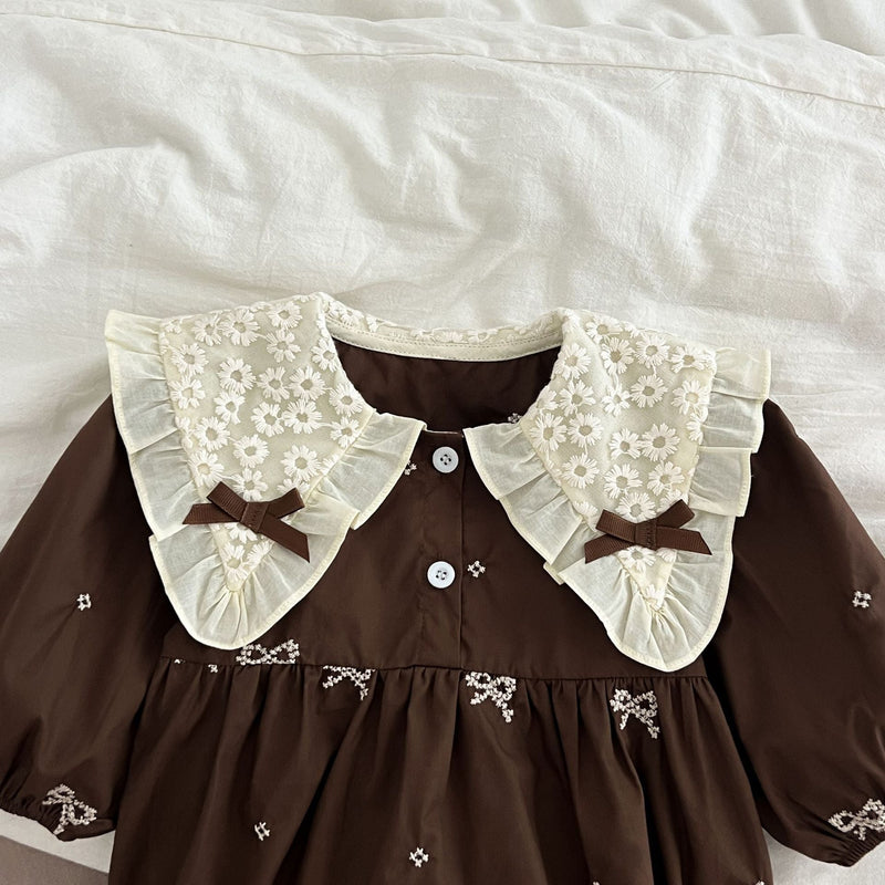 Body Infantil Lacinhos e Florzinhas