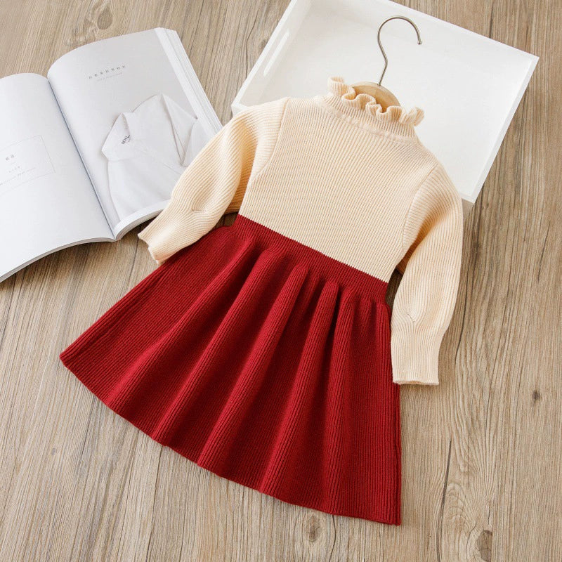 Vestido Infantil De Tricô Ursinho