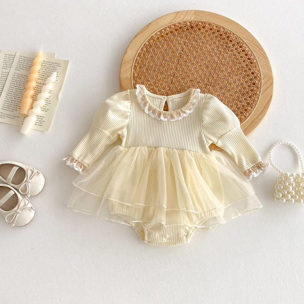 Body Infantil Feminino Sainha de Tule