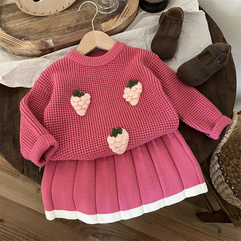 Conjunto Infantil Feminino Moranguinhos
