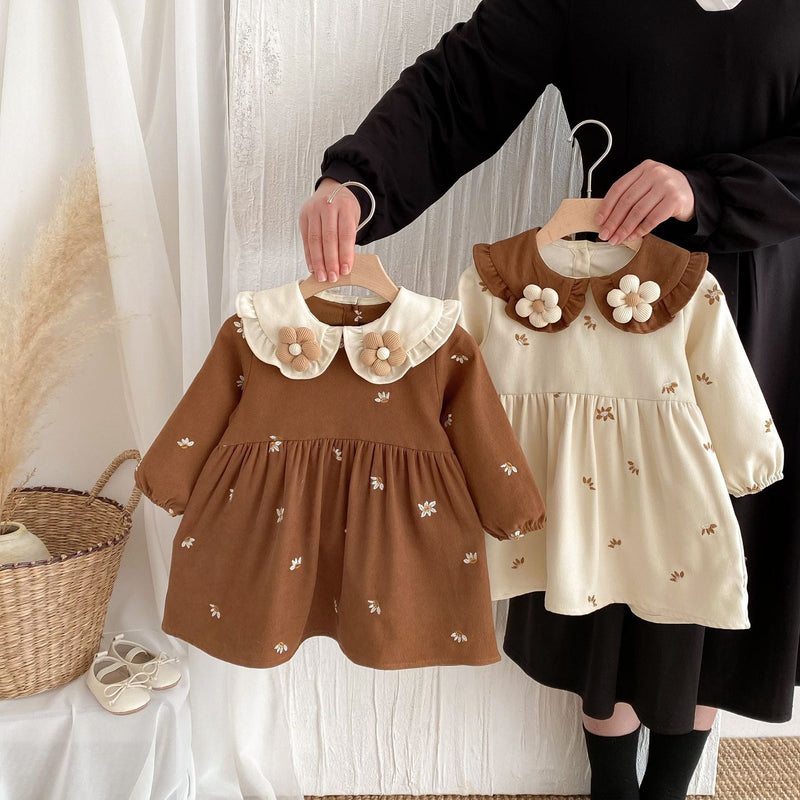 Vestido Infantil Flores