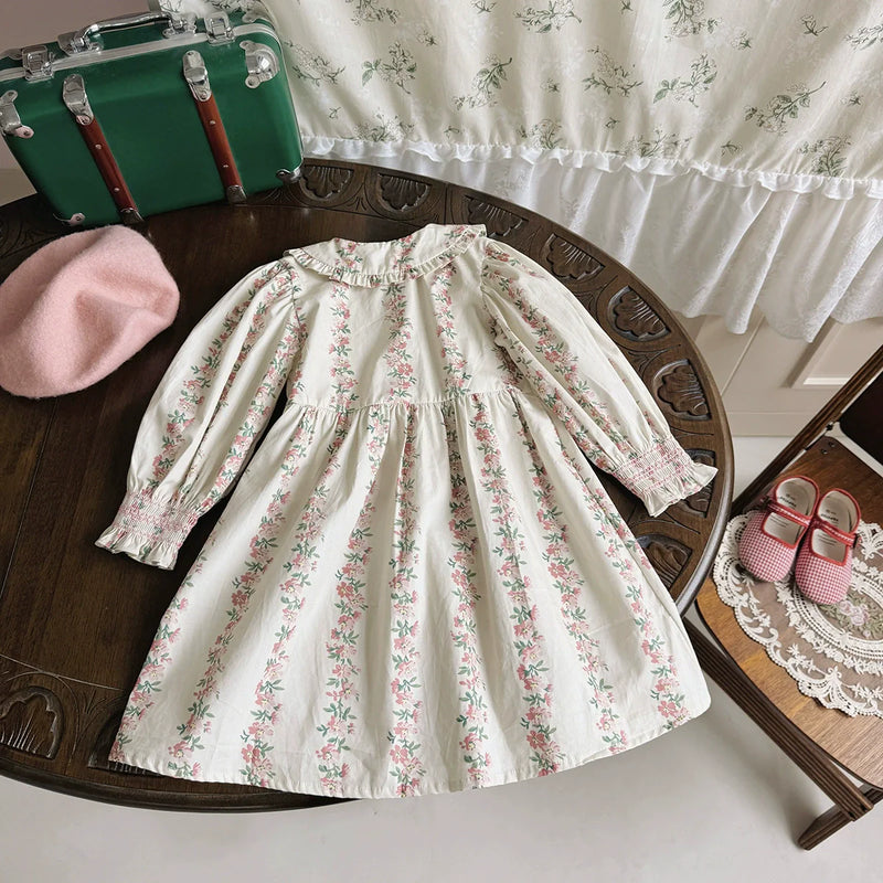 Vestido Infantil Floral Golinha
