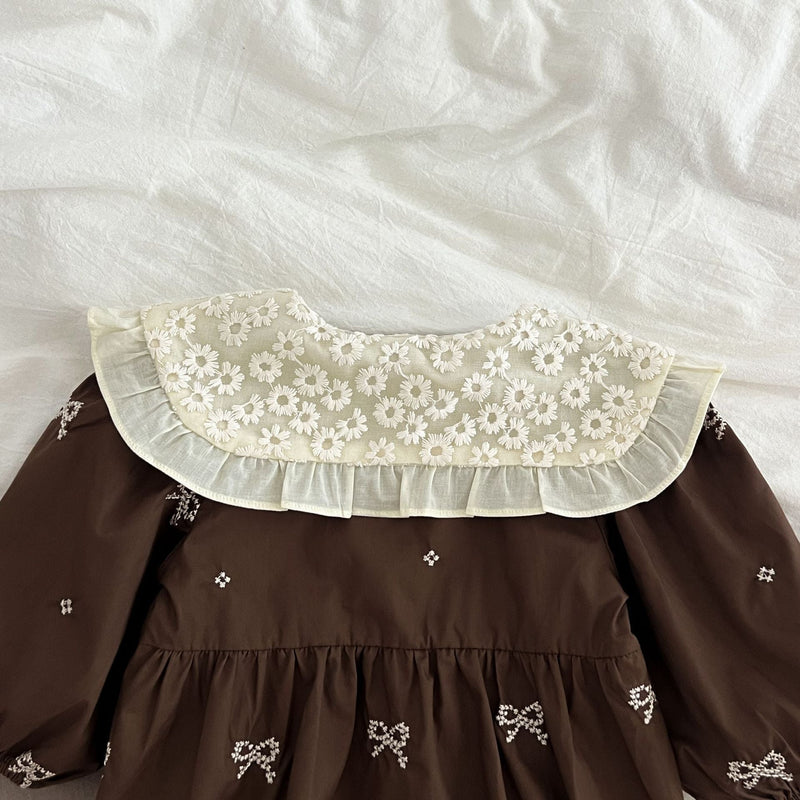 Body Infantil Lacinhos e Florzinhas