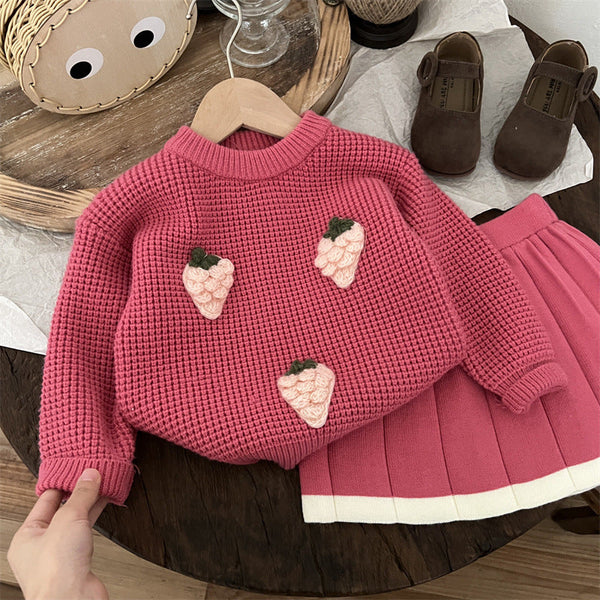 Conjunto Infantil Feminino Moranguinhos