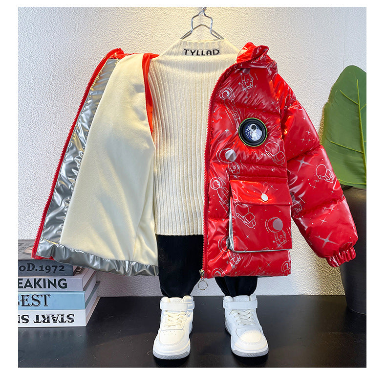 Casaco Infantil Inverno Ursinho Astronauta