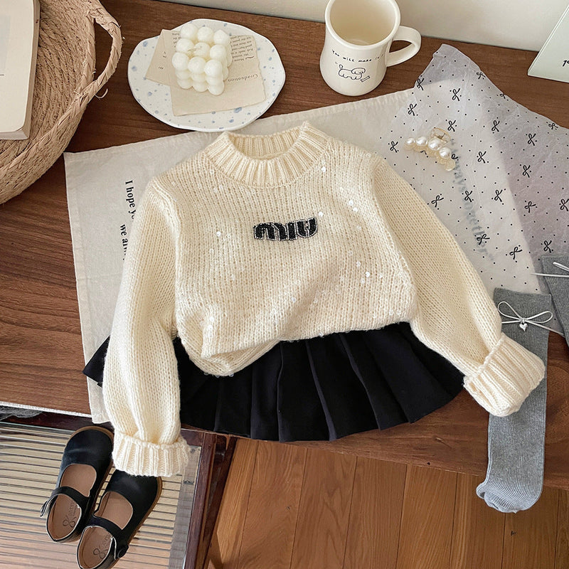 Blusa Infantil Miumiu Brilhante