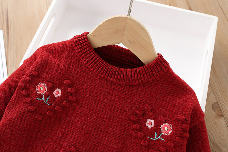 Conjunto Infantil Inverno Florzinhas