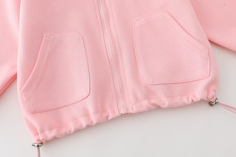 Conjunto Infantil Feminino Coelho 3 Peças Bolsinha