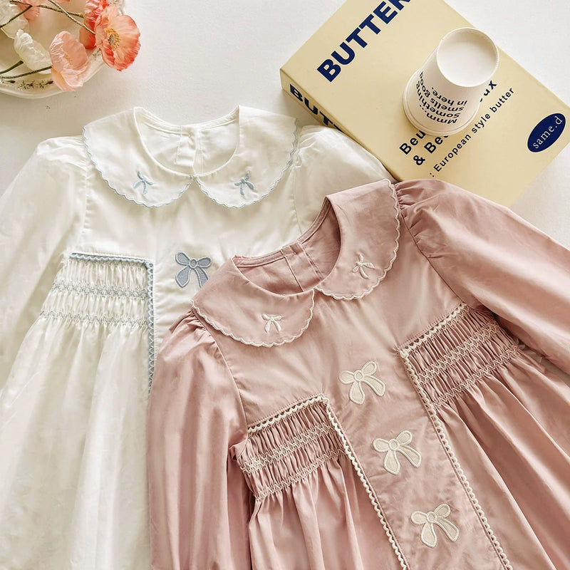 Vestido Infantil Lacinhos Golinha