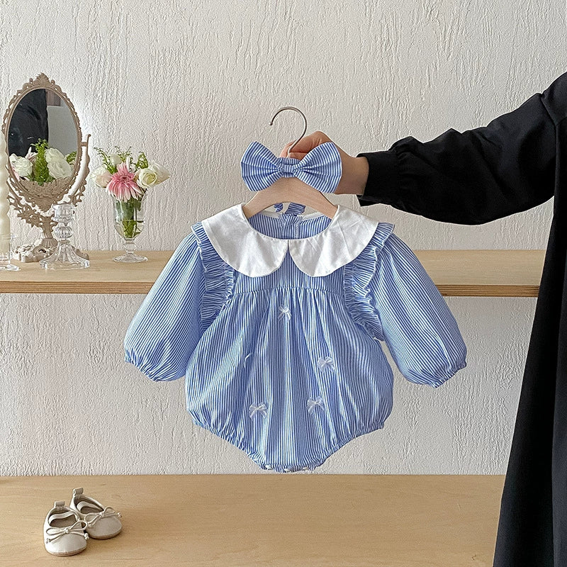 Body/ Vestido Infantil Lístras Lacinho