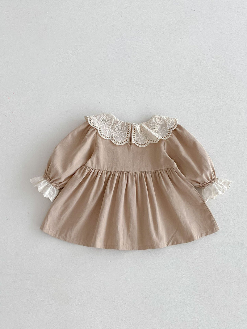 Vestido Infantil Golinha Rendada